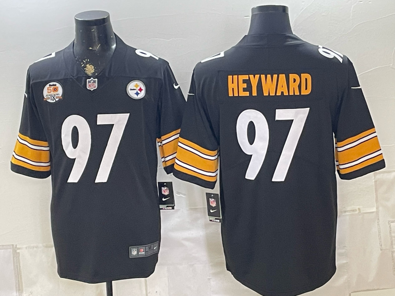 2026 Men Pittsburgh Steelers #97 Heyward Black Limited Nike NFL Jersey 08290042->pittsburgh steelers->NFL Jersey